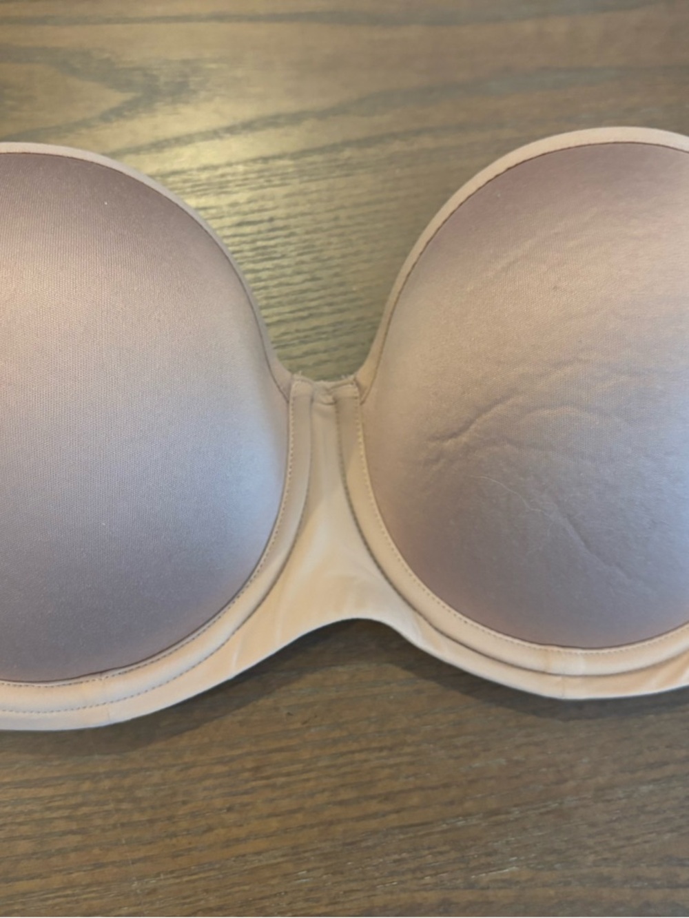 ThirdLove Strapless Molded Bra in Blush Nude